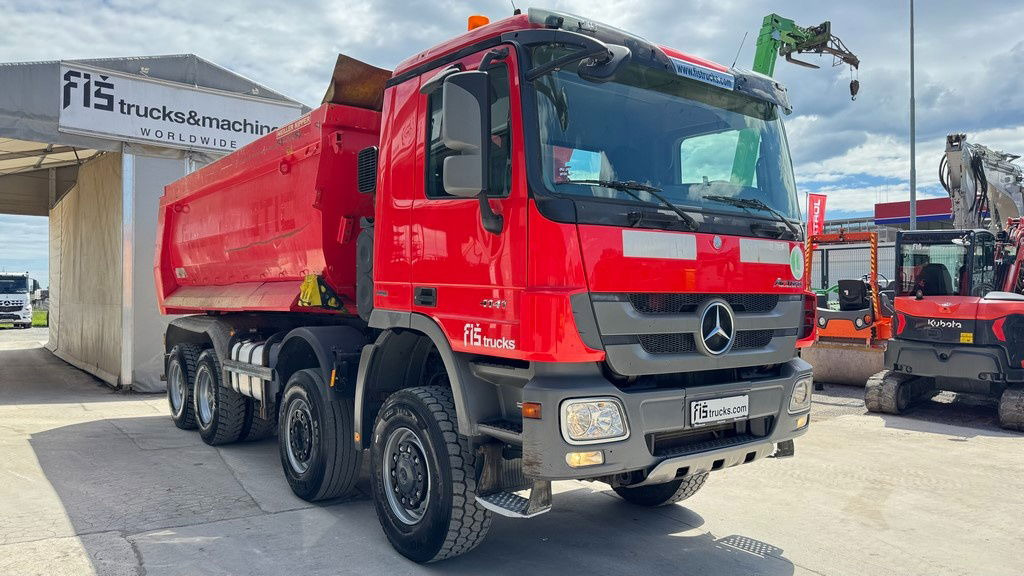 Mercedes-Benz Actros 4141 K 8x6 meiller mulda tipper - air condition - Самосвал камион: снимка 3 Mercedes-Benz Actros 4141 K 8x6 meiller mulda tipper - air condition - Самосвал камион: снимка 3