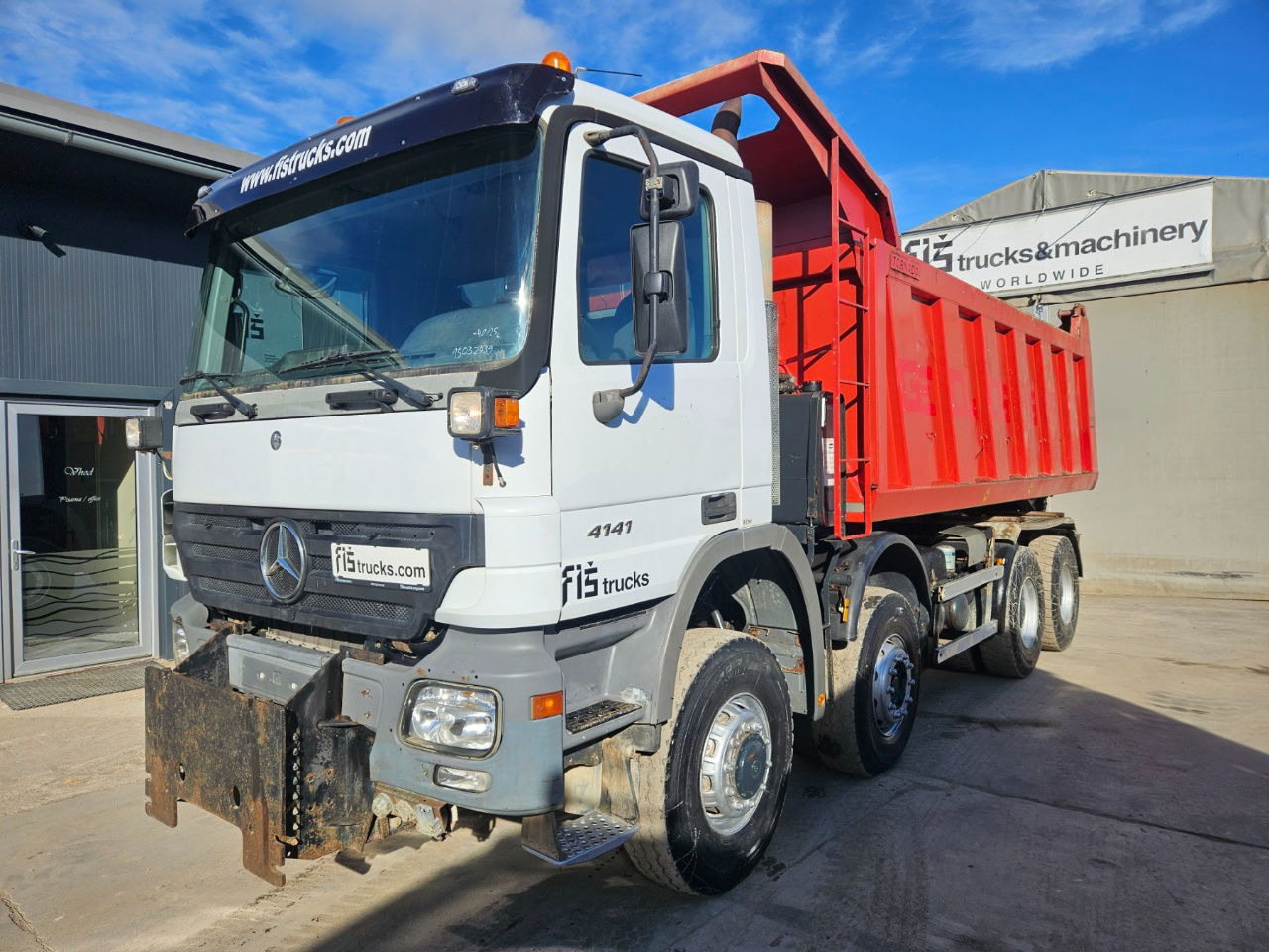Mercedes-Benz Actros 4141 K 8x6 tipper - 19m3 - spring suspension - Самосвал камион: снимка 1 Mercedes-Benz Actros 4141 K 8x6 tipper - 19m3 - spring suspension - Самосвал камион: снимка 1