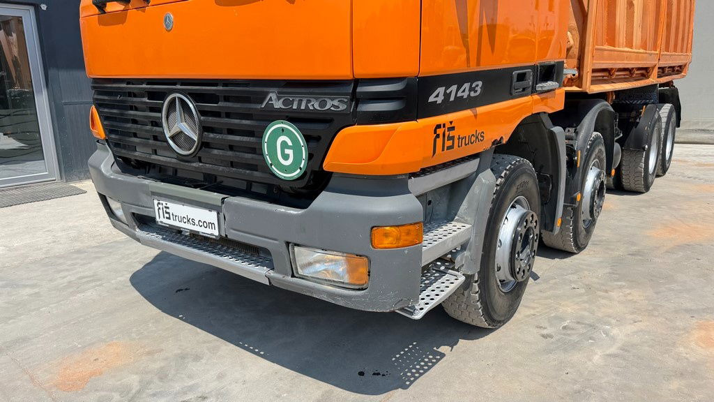 Mercedes-Benz Actros 4143 K 8x4 meiller tipper - Самосвал камион: снимка 2 Mercedes-Benz Actros 4143 K 8x4 meiller tipper - Самосвал камион: снимка 2