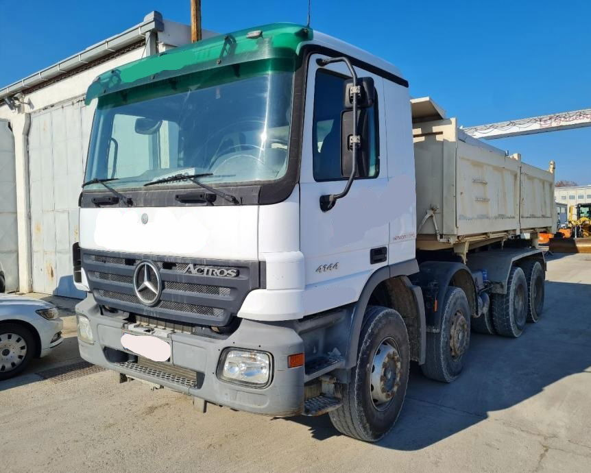 Mercedes-Benz Actros 4144 K 8x4 3 sided tipper - 1st owner - Самосвал камион: снимка 1 Mercedes-Benz Actros 4144 K 8x4 3 sided tipper - 1st owner - Самосвал камион: снимка 1