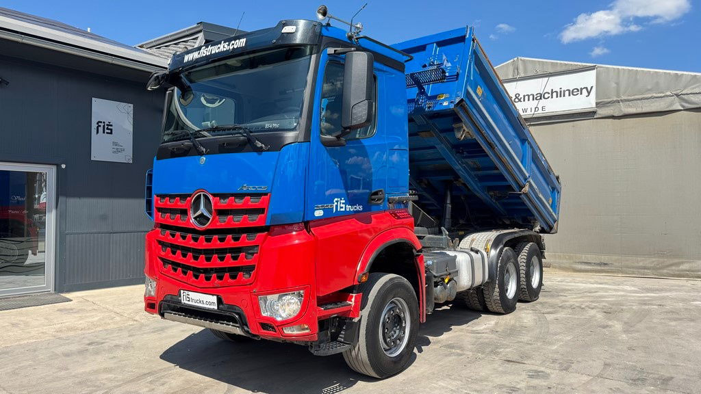 Самосвал камион Mercedes-Benz Arocs 2658 6x4 - meiller bordmatic - retarder: снимка 7