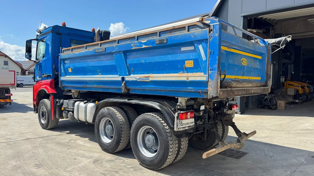 Самосвал камион Mercedes-Benz Arocs 2658 6x4 - meiller bordmatic - retarder: снимка 6