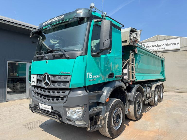 Mercedes-Benz Arocs 3248 8X4 mulda tipper - electric taurpaulin - Самосвал камион: снимка 1 Mercedes-Benz Arocs 3248 8X4 mulda tipper - electric taurpaulin - Самосвал камион: снимка 1