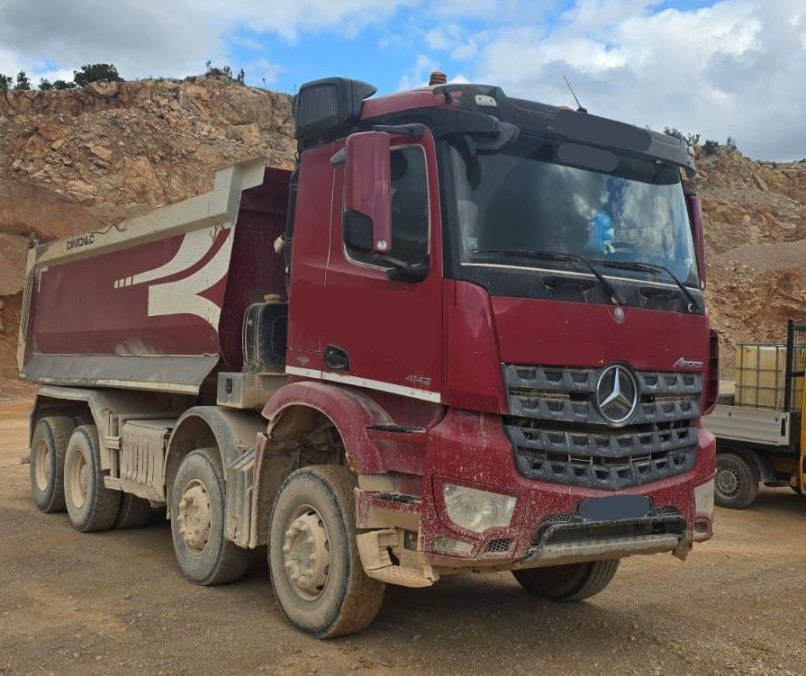 Mercedes-Benz Arocs 4142 8X4 cantoni tipper - Самосвал камион: снимка 1 Mercedes-Benz Arocs 4142 8X4 cantoni tipper - Самосвал камион: снимка 1