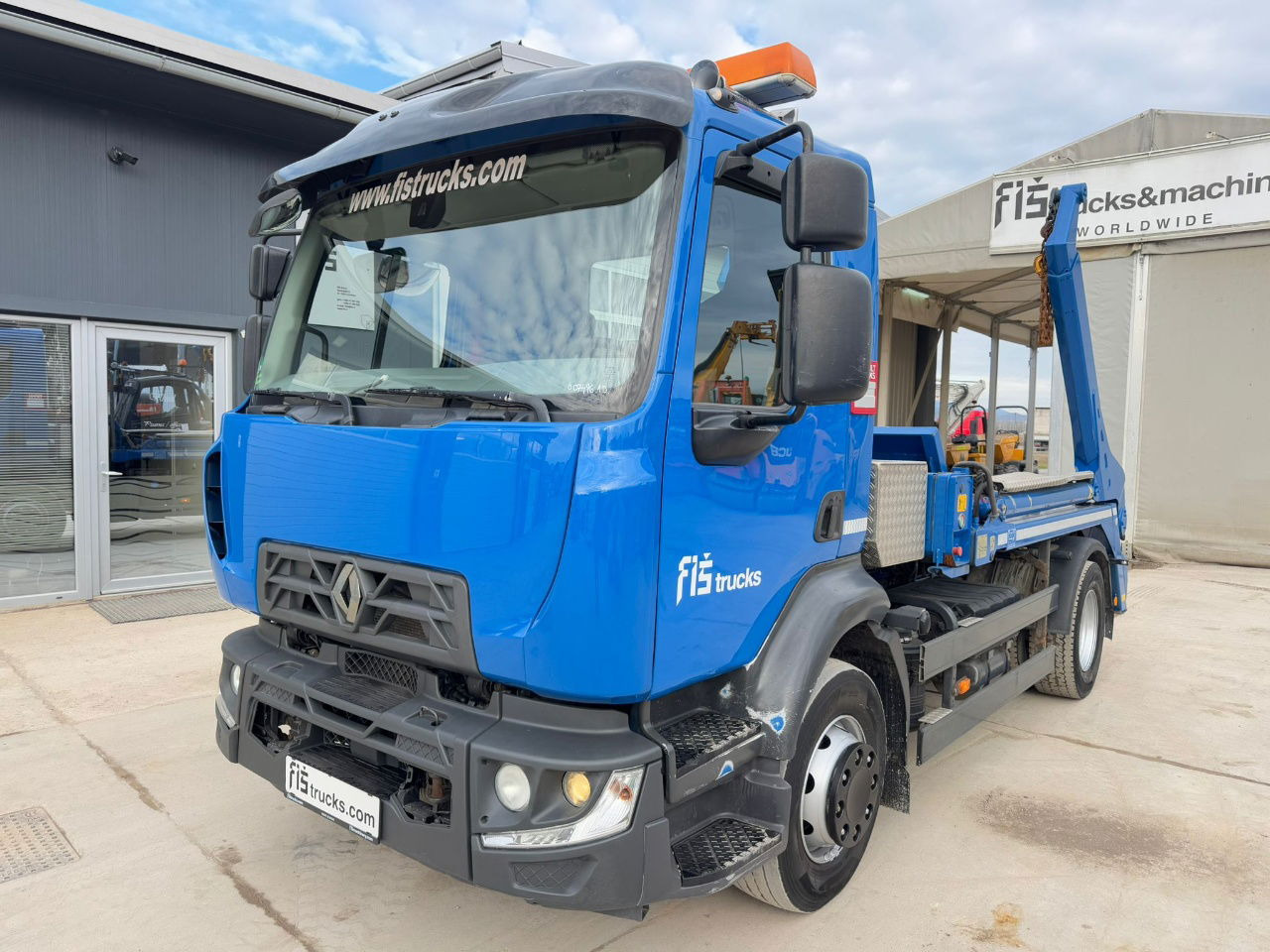Renault 16.280 4X2 meiller absetz tipper - Контейнеровоз/ Сменна каросерия камион: снимка 1 Renault 16.280 4X2 meiller absetz tipper - Контейнеровоз/ Сменна каросерия камион: снимка 1