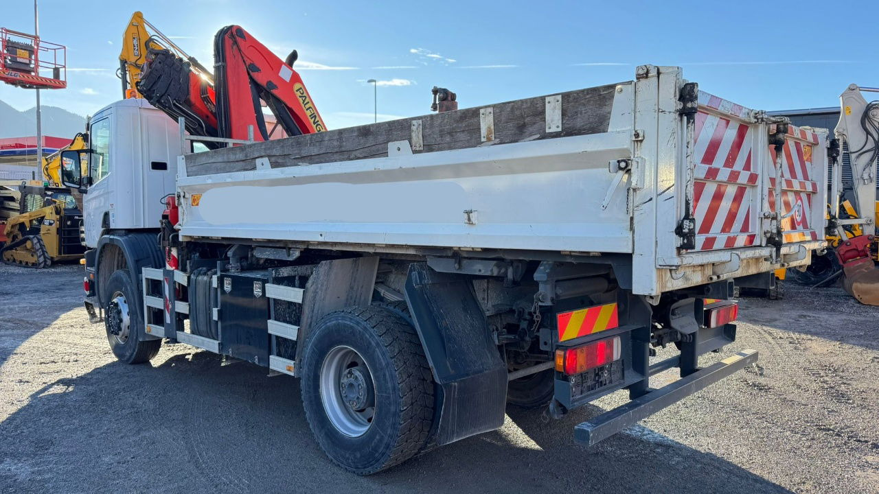 Scania P 114C 340 4x4 tipper - PK 14080 - 10.6M - 108.000km - Самосвал камион, Камион с кран: снимка 5 Scania P 114C 340 4x4 tipper - PK 14080 - 10.6M - 108.000km - Самосвал камион, Камион с кран: снимка 5