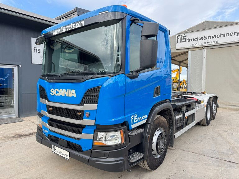 Scania P 360 6x2 palfinger abroll tipper - steering axle - Контейнеровоз/ Сменна каросерия камион: снимка 1 Scania P 360 6x2 palfinger abroll tipper - steering axle - Контейнеровоз/ Сменна каросерия камион: снимка 1