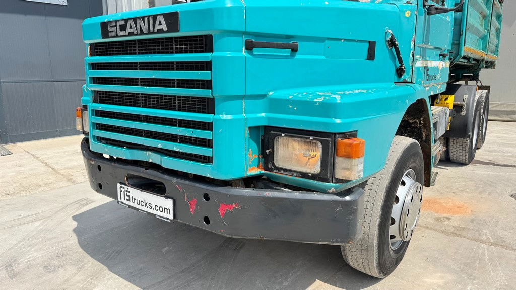 Scania R142-V8 H 6x4 3 sided tipper - full spring - Самосвал камион: снимка 2 Scania R142-V8 H 6x4 3 sided tipper - full spring - Самосвал камион: снимка 2