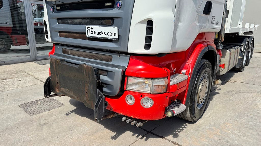Scania R400 6x4 abroll tipper + plato - Контейнеровоз/ Сменна каросерия камион: снимка 2 Scania R400 6x4 abroll tipper + plato - Контейнеровоз/ Сменна каросерия камион: снимка 2