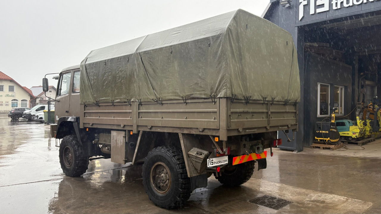 Steyr 12M18 4X4 stake body - 62.000km - Камион с брезент: снимка 4 Steyr 12M18 4X4 stake body - 62.000km - Камион с брезент: снимка 4