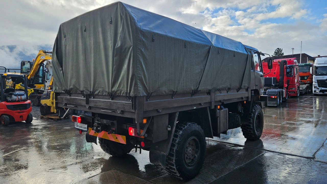 Steyr 12M18 4X4 stake body - truck - Камион с брезент: снимка 3 Steyr 12M18 4X4 stake body - truck - Камион с брезент: снимка 3