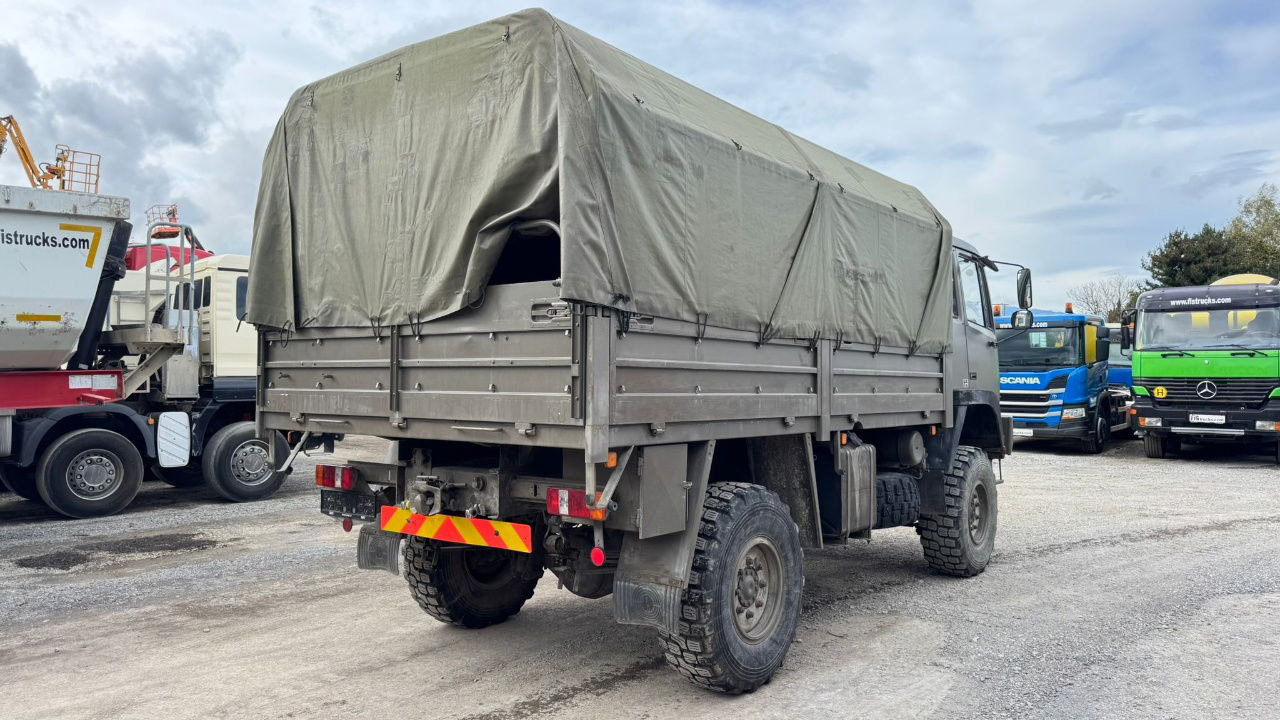 Steyr 12M18 4X4 stake body - truck - Камион с брезент: снимка 5 Steyr 12M18 4X4 stake body - truck - Камион с брезент: снимка 5