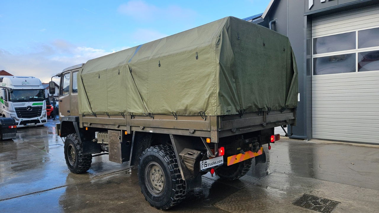 Steyr 12M18 4X4 stake body - truck - Камион с брезент: снимка 5 Steyr 12M18 4X4 stake body - truck - Камион с брезент: снимка 5