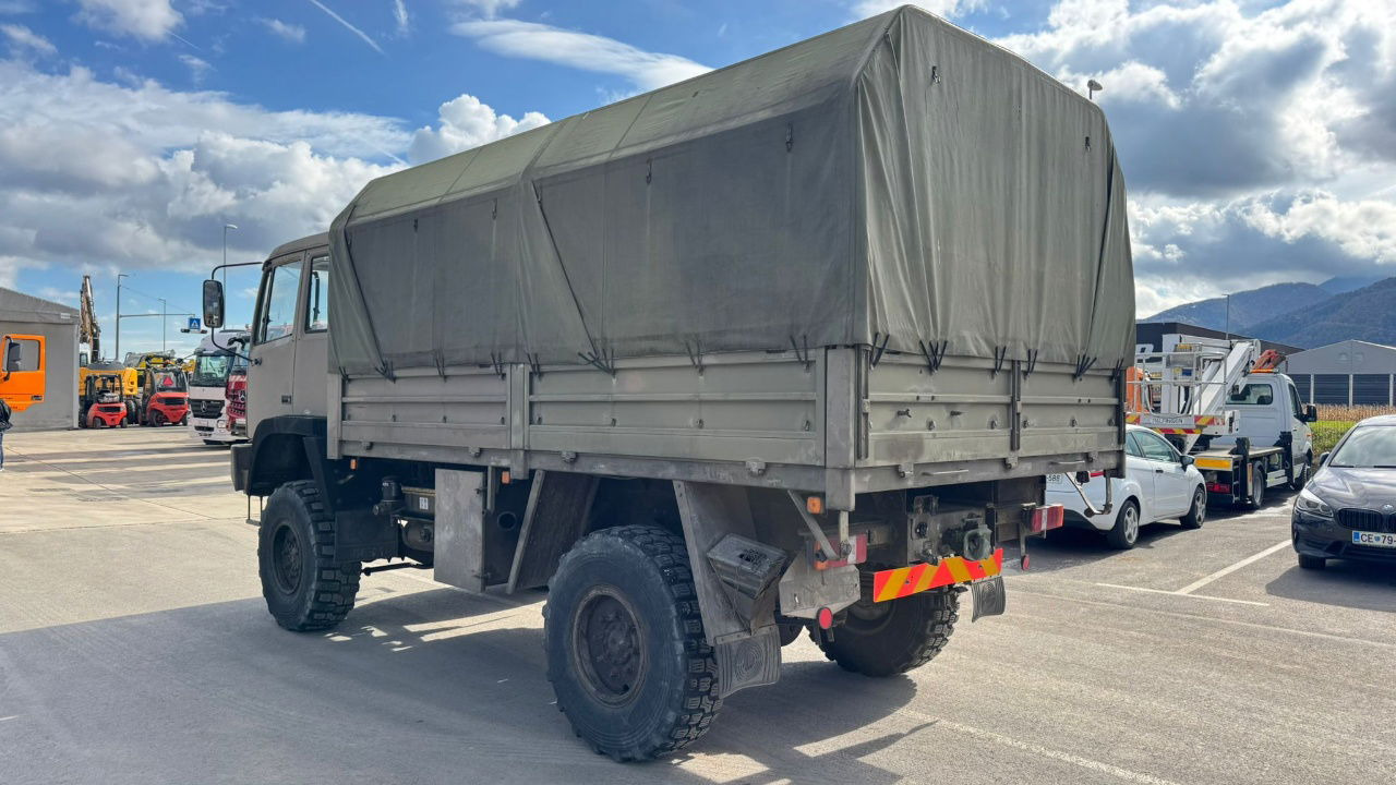 Steyr 12M18 4X4 stake body -  truck - Камион с брезент: снимка 5 Steyr 12M18 4X4 stake body -  truck - Камион с брезент: снимка 5