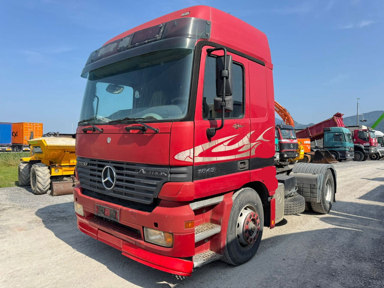 Mercedes-Benz Actros 1853 LS 4x2 tractor unit - air condition - Влекач: снимка 1 Mercedes-Benz Actros 1853 LS 4x2 tractor unit - air condition - Влекач: снимка 1