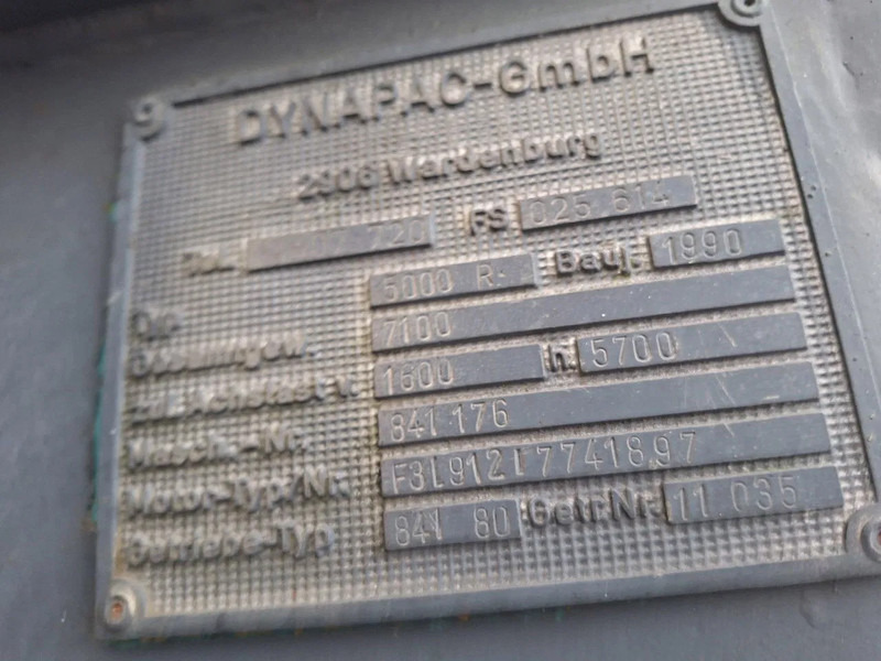 Dynapac 5000R - Техника за слагане на асфалт: снимка 5 Dynapac 5000R - Техника за слагане на асфалт: снимка 5