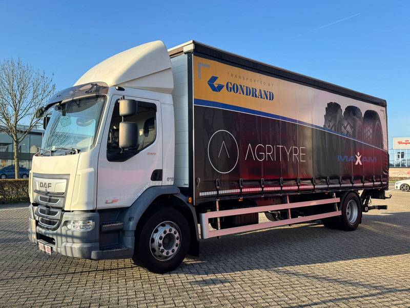 DAF LF260 Km 158.729 - Камион с брезент: снимка 2 DAF LF260 Km 158.729 - Камион с брезент: снимка 2