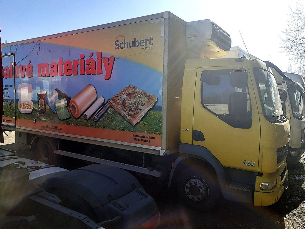 DAF LF45.210 mit Carrier Motorschaden engineproblem - Рефрижератор камион: снимка 1 DAF LF45.210 mit Carrier Motorschaden engineproblem - Рефрижератор камион: снимка 1