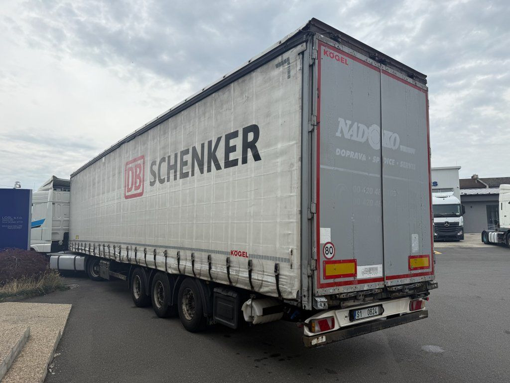 Kögel S24-1 MEGA/lowdeck - Брезентово полуремарке: снимка 5 Kögel S24-1 MEGA/lowdeck - Брезентово полуремарке: снимка 5