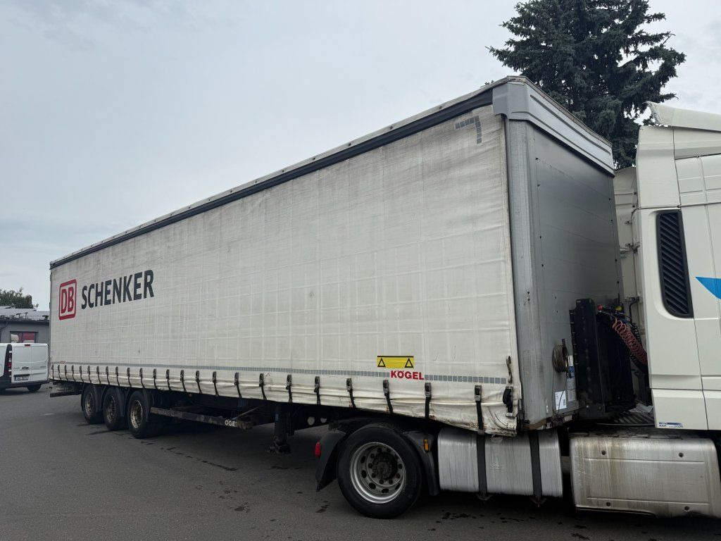 Kögel S24-1 MEGA/lowdeck - Брезентово полуремарке: снимка 1 Kögel S24-1 MEGA/lowdeck - Брезентово полуремарке: снимка 1