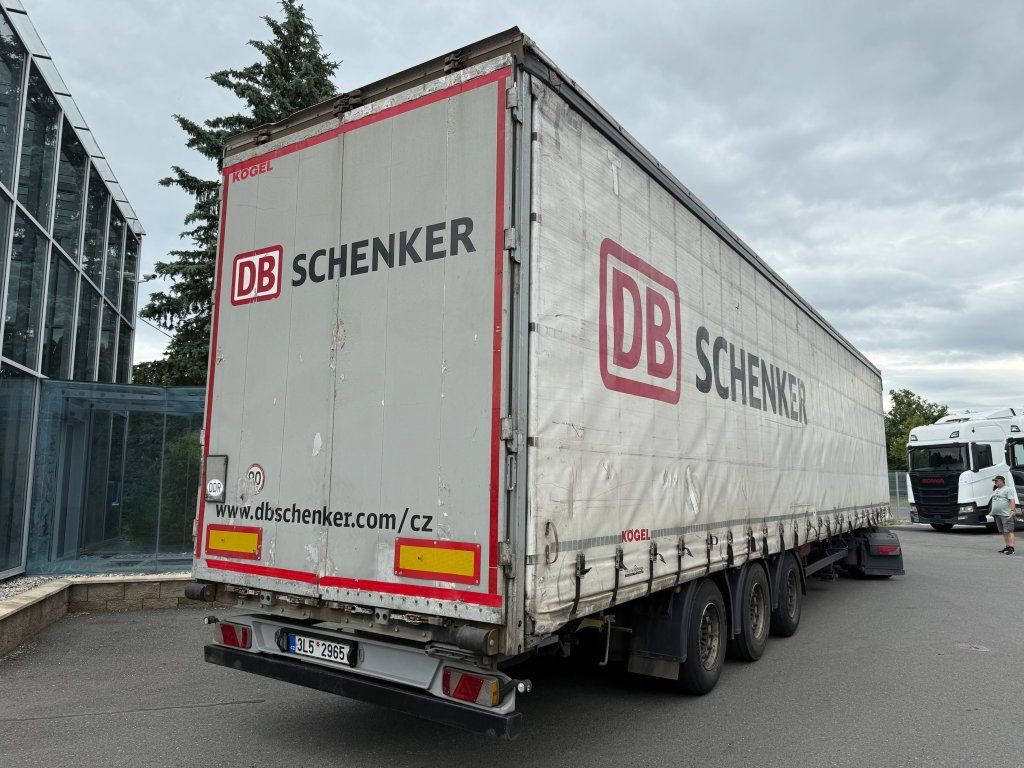 Kögel S24-1 MEGA/lowdeck - Брезентово полуремарке: снимка 3 Kögel S24-1 MEGA/lowdeck - Брезентово полуремарке: снимка 3