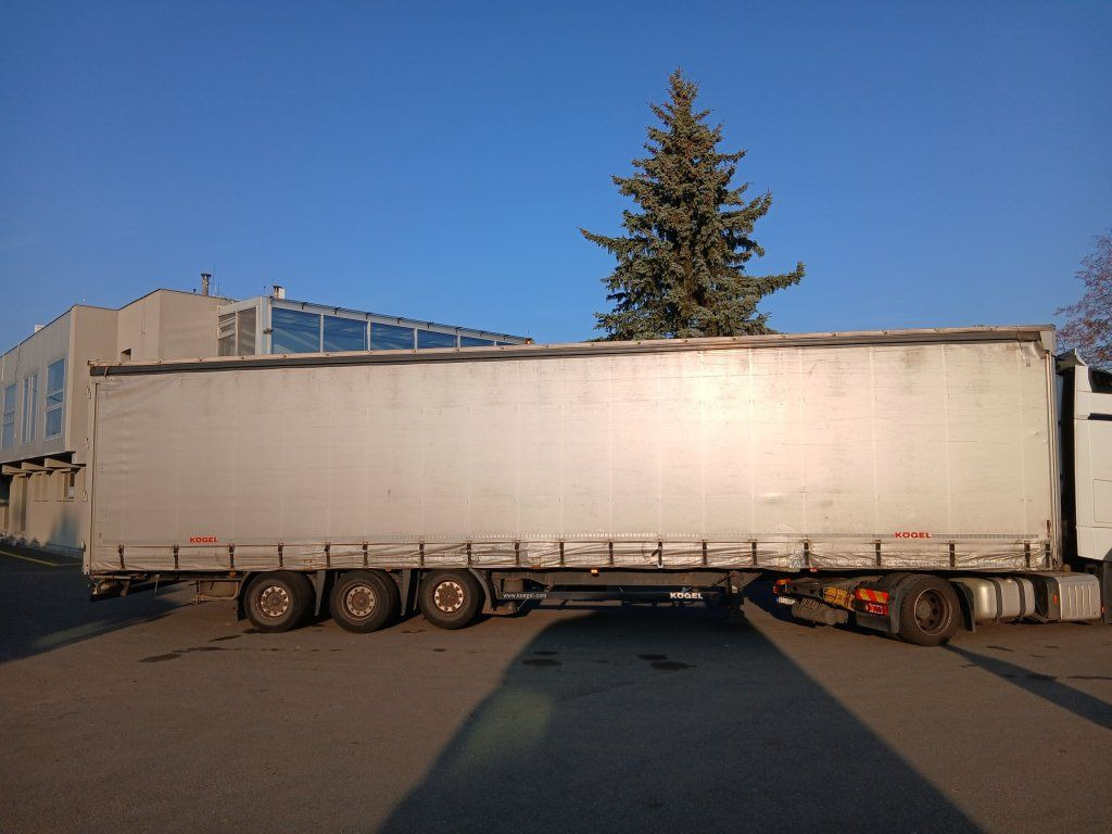 Kögel S24-1 MEGA/lowdeck - Брезентово полуремарке: снимка 3 Kögel S24-1 MEGA/lowdeck - Брезентово полуремарке: снимка 3