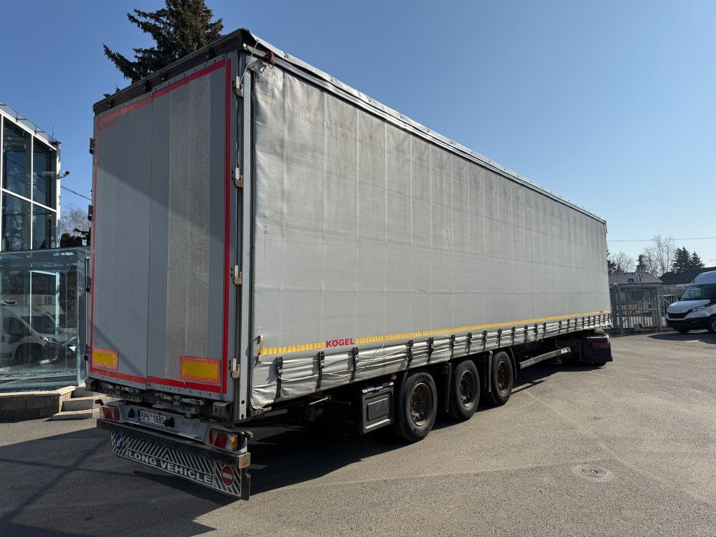 Kögel S24-1 MEGA/lowdeck - Брезентово полуремарке: снимка 3 Kögel S24-1 MEGA/lowdeck - Брезентово полуремарке: снимка 3