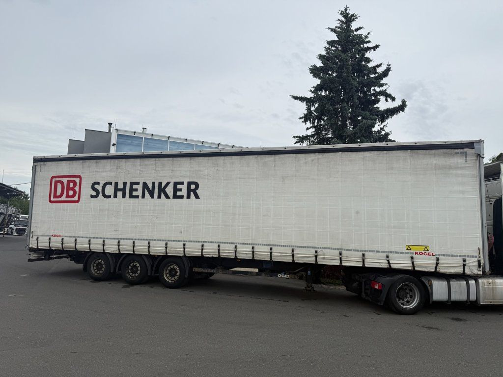 Kögel S24-1 MEGA/lowdeck - Брезентово полуремарке: снимка 2 Kögel S24-1 MEGA/lowdeck - Брезентово полуремарке: снимка 2