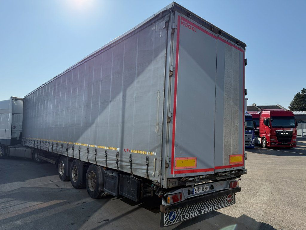 Kögel S24-1 MEGA/lowdeck - Брезентово полуремарке: снимка 4 Kögel S24-1 MEGA/lowdeck - Брезентово полуремарке: снимка 4