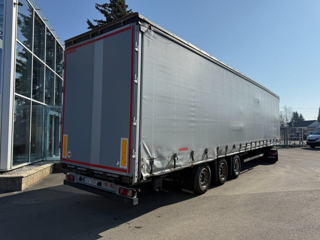 Kögel S24-1 MEGA/lowdeck - Брезентово полуремарке: снимка 3 Kögel S24-1 MEGA/lowdeck - Брезентово полуремарке: снимка 3