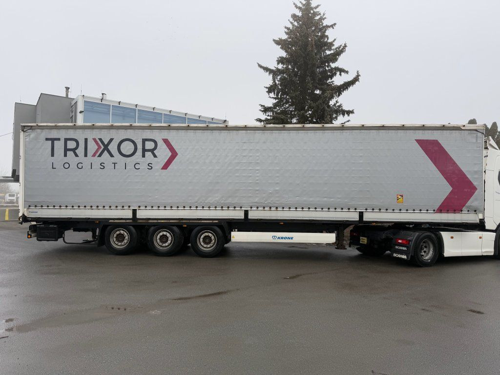 Krone SD Bordwande - Брезентово полуремарке: снимка 2 Krone SD Bordwande - Брезентово полуремарке: снимка 2