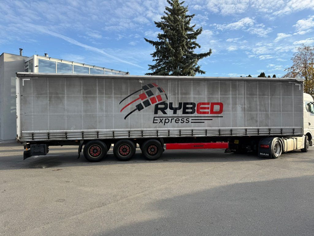 Krone SD - Брезентово полуремарке: снимка 2 Krone SD - Брезентово полуремарке: снимка 2