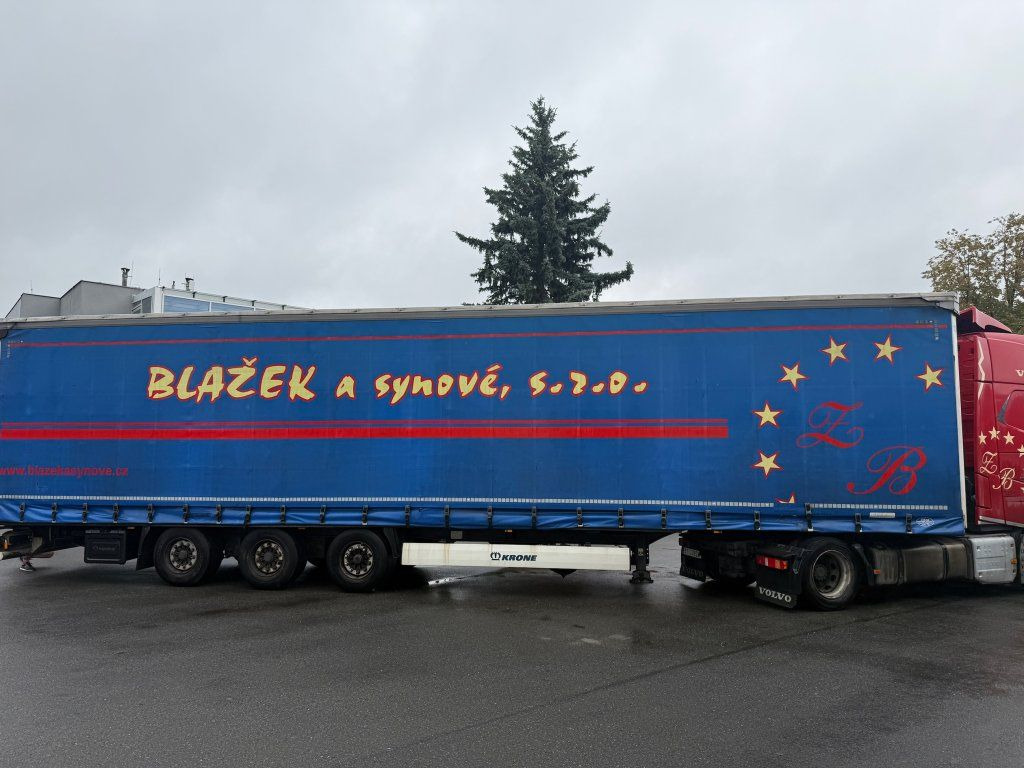 Krone SD MEGA/lowdeck - Брезентово полуремарке: снимка 2 Krone SD MEGA/lowdeck - Брезентово полуремарке: снимка 2