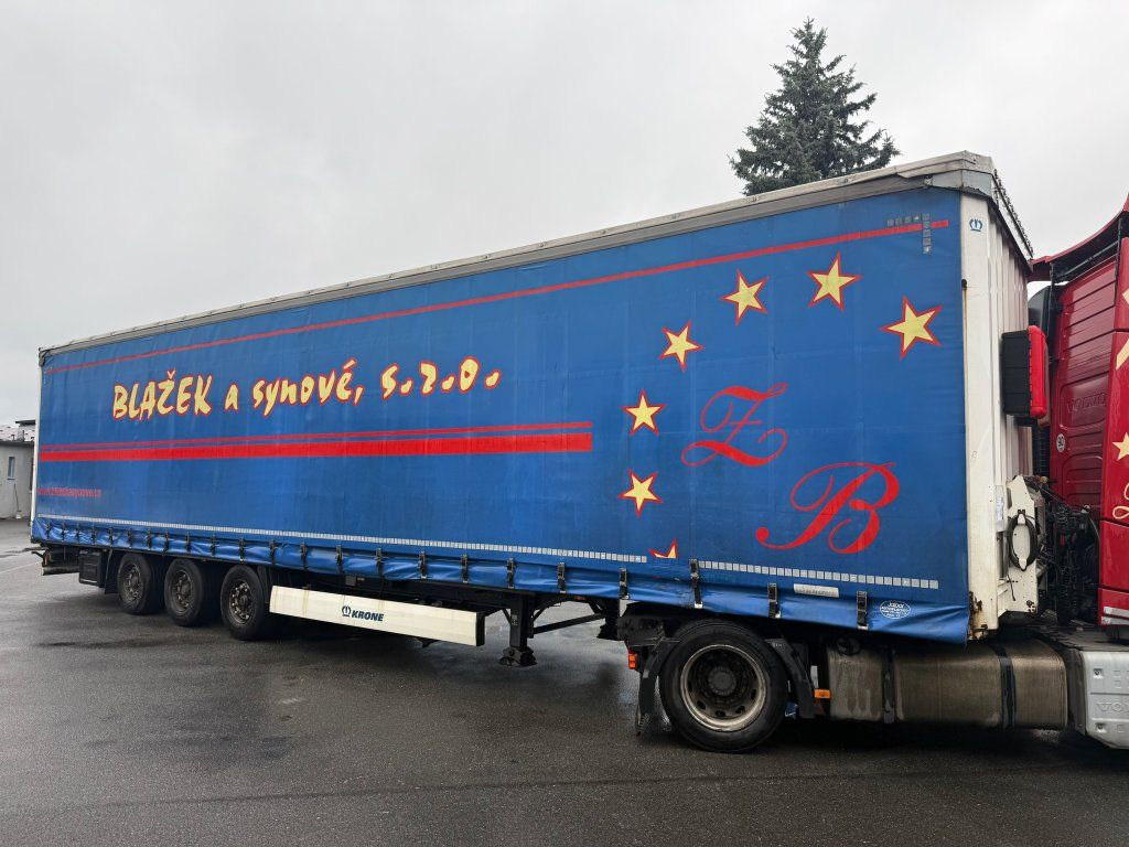 Krone SD MEGA/lowdeck - Брезентово полуремарке: снимка 1 Krone SD MEGA/lowdeck - Брезентово полуремарке: снимка 1