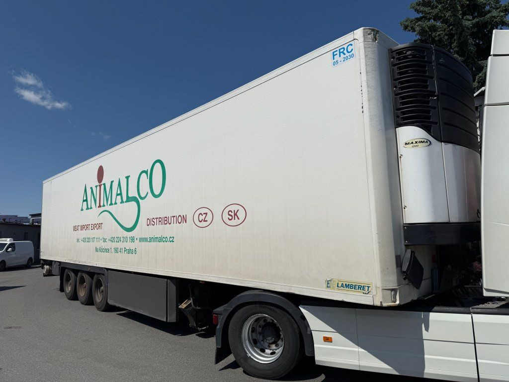 Lamberet LVF S3 Carrier Maxima 1300 - Затворена каросерия полуремарке: снимка 1 Lamberet LVF S3 Carrier Maxima 1300 - Затворена каросерия полуремарке: снимка 1