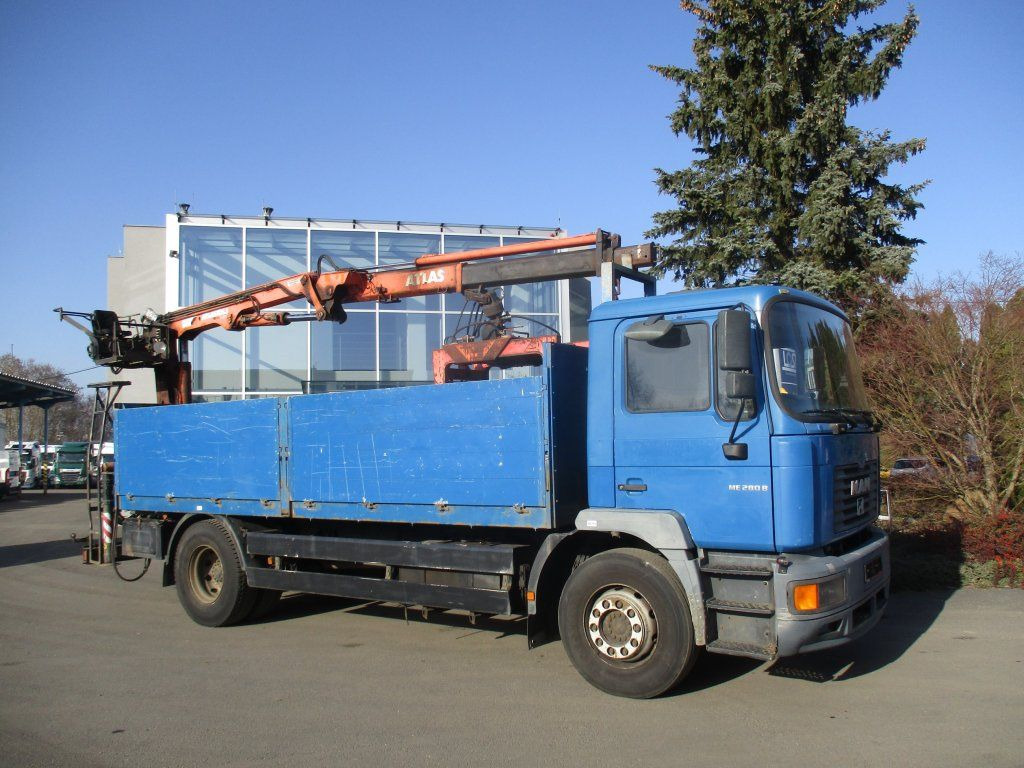 MAN 12.284 EURO 2 ATLAS - Камион с кран: снимка 3 MAN 12.284 EURO 2 ATLAS - Камион с кран: снимка 3
