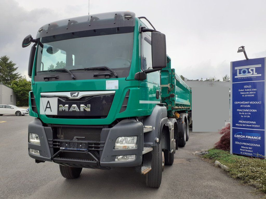 MAN TGS41.460 8x6 S3 EURO 6 - Самосвал камион: снимка 1 MAN TGS41.460 8x6 S3 EURO 6 - Самосвал камион: снимка 1