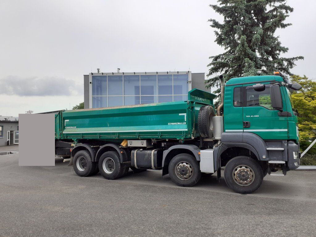 MAN TGS41.460 8x6 S3 EURO 6 - Самосвал камион: снимка 2 MAN TGS41.460 8x6 S3 EURO 6 - Самосвал камион: снимка 2