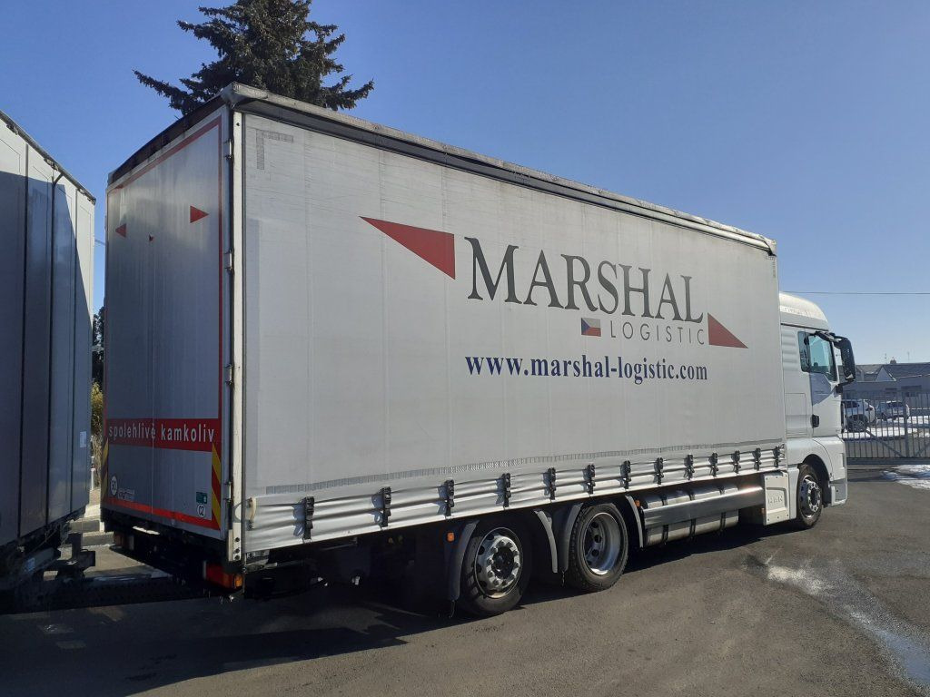 MAN TGX24.510 EURO 6 6x2 + Wecon - Камион с брезент: снимка 4 MAN TGX24.510 EURO 6 6x2 + Wecon - Камион с брезент: снимка 4