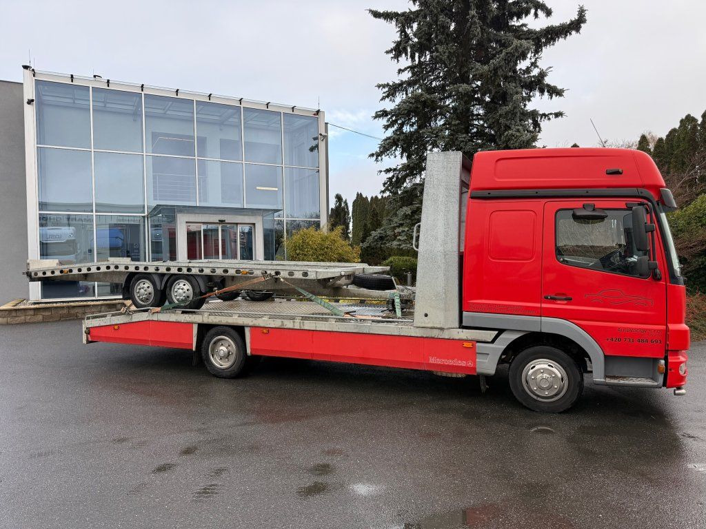 Mercedes-Benz 818 Atego EURO 3 + trailer VAPP 2020 year - Автовоз камион: снимка 2 Mercedes-Benz 818 Atego EURO 3 + trailer VAPP 2020 year - Автовоз камион: снимка 2
