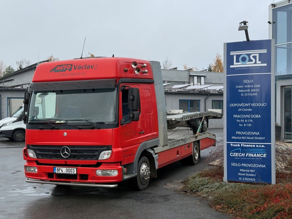 Mercedes-Benz 818 Atego EURO 3 + trailer VAPP 2020 year - Автовоз камион: снимка 1 Mercedes-Benz 818 Atego EURO 3 + trailer VAPP 2020 year - Автовоз камион: снимка 1