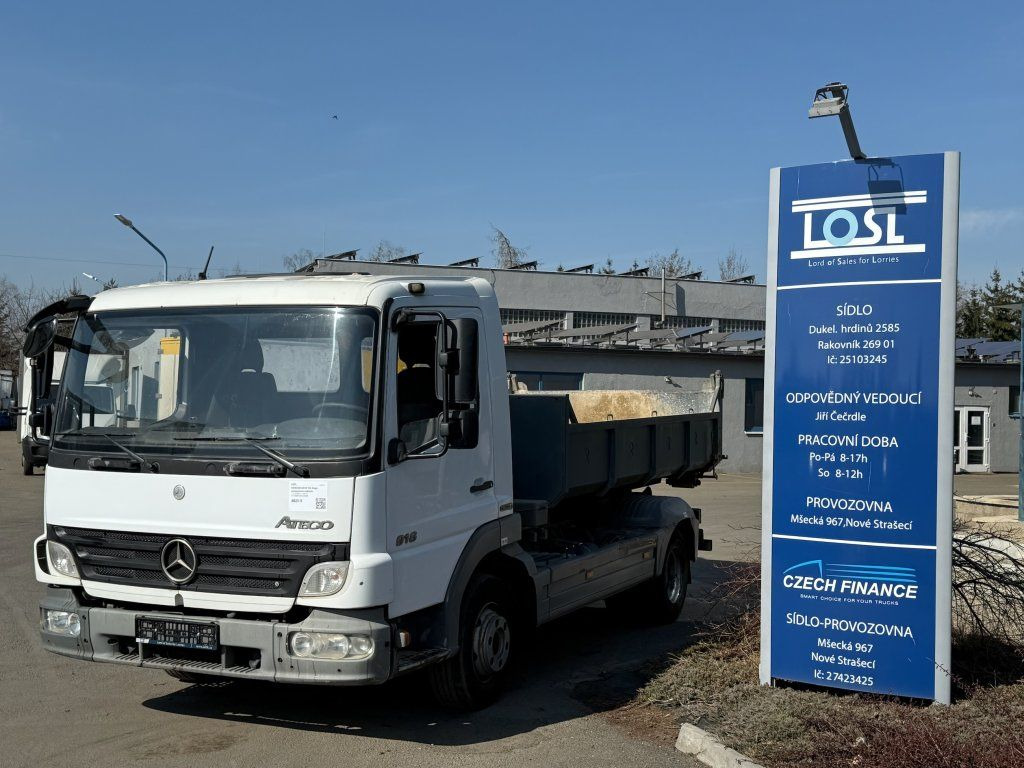 Mercedes-Benz 916 Atego EURO 4 - Мултилифт с кука камион: снимка 1 Mercedes-Benz 916 Atego EURO 4 - Мултилифт с кука камион: снимка 1