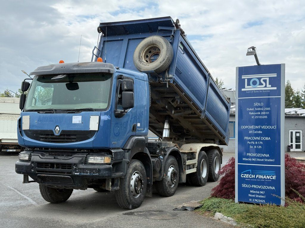 Renault Kerax 450 S3 8x4 EURO 4 - Самосвал камион: снимка 1 Renault Kerax 450 S3 8x4 EURO 4 - Самосвал камион: снимка 1
