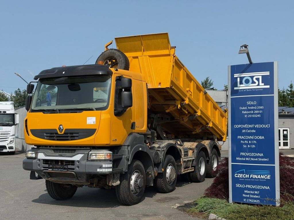 Renault Kerax 460 8x6 EURO 5 - Самосвал камион: снимка 1 Renault Kerax 460 8x6 EURO 5 - Самосвал камион: снимка 1