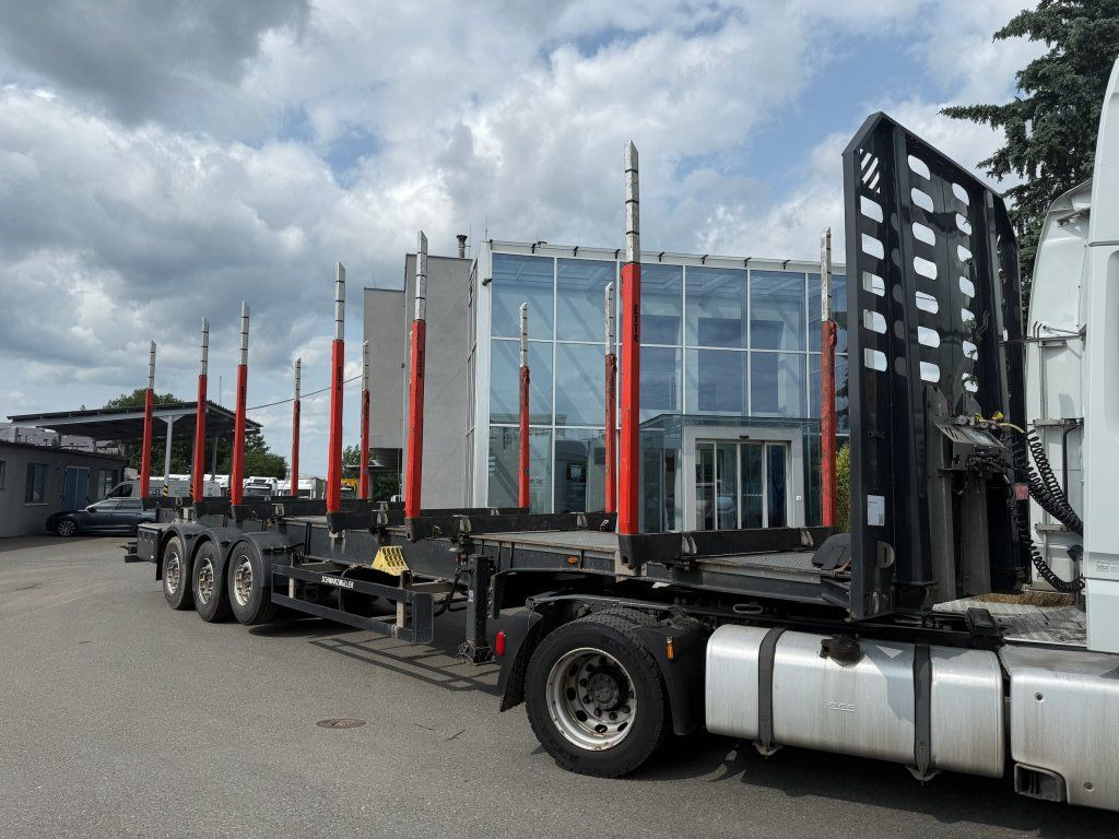 Schwarzmüller RSA - Полуремарке за дърва: снимка 1 Schwarzmüller RSA - Полуремарке за дърва: снимка 1