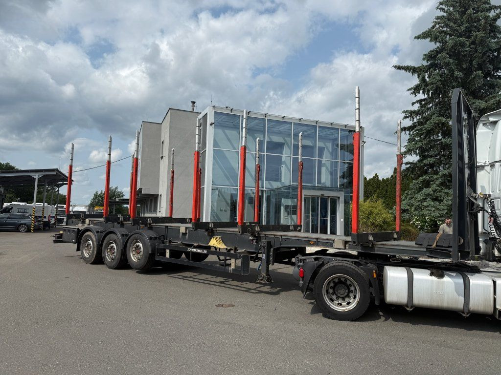 Schwarzmüller RSA - Полуремарке за дърва: снимка 2 Schwarzmüller RSA - Полуремарке за дърва: снимка 2