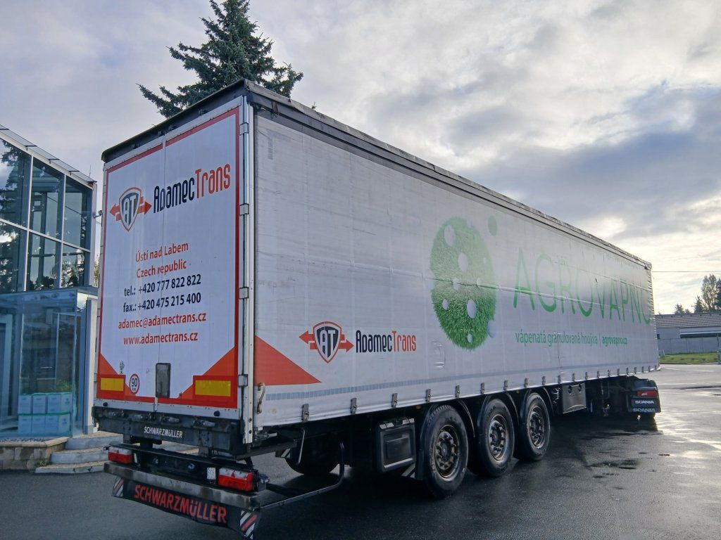 Schwarzmüller SPA 3/E - Брезентово полуремарке: снимка 3 Schwarzmüller SPA 3/E - Брезентово полуремарке: снимка 3