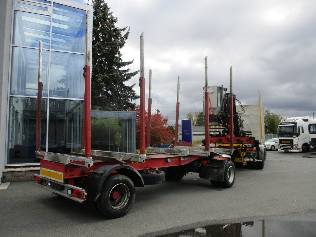 Volvo FH 16 750 6x4 + Fliegl - Камион за дърва, Камион с кран: снимка 5 Volvo FH 16 750 6x4 + Fliegl - Камион за дърва, Камион с кран: снимка 5