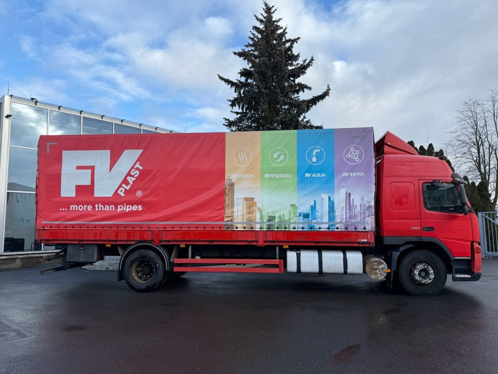 Volvo FM260 EURO 3 - Камион с брезент: снимка 3 Volvo FM260 EURO 3 - Камион с брезент: снимка 3