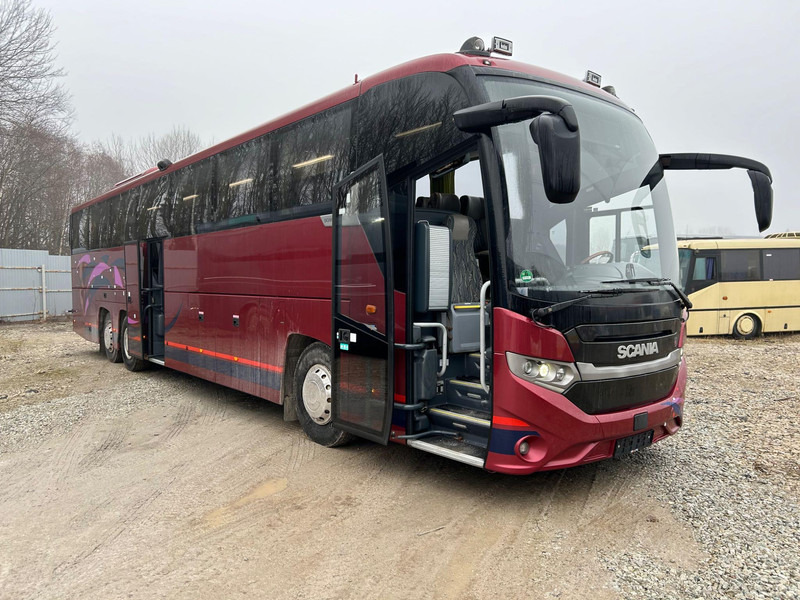 Scania K 450 Interlink / MYÖS VUOKRA / TULOSSA - Туристически автобус: снимка 1 Scania K 450 Interlink / MYÖS VUOKRA / TULOSSA - Туристически автобус: снимка 1